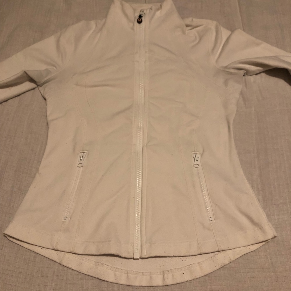 Lululemon Define Jacket, White, Size 8